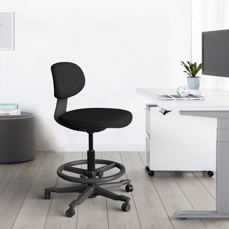 Polyester Blend Drafting Chair