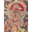 Nataraja (Shiva, danseur) | Kalamkari, peinture sur coton