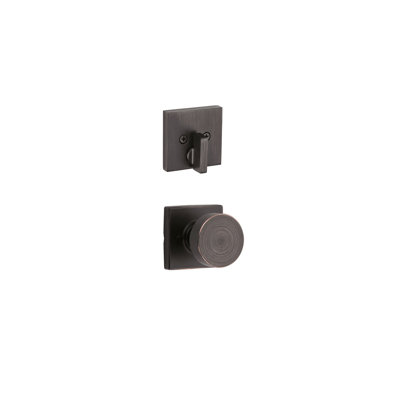 Pismo Single Cylinder Interior Knob Set (Exterior Portion Sold Separately)