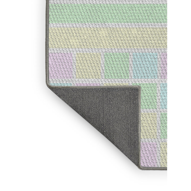Checkered Indoor Rug, Rectangle 8' x 12'