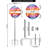 Haidar Weather Resistant Metal Abstract