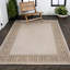 Tapis d'intérieur / extérieur crème / beige Kyona-1146000058