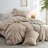 Best Seller Bedsure Cotton Fabric With Microfiber Inner Fill Comforter Set, 143TC-106246652-106246654