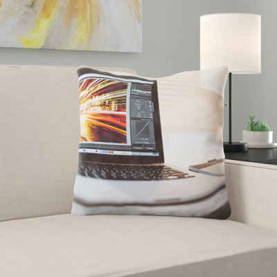Coussin décoratif computer