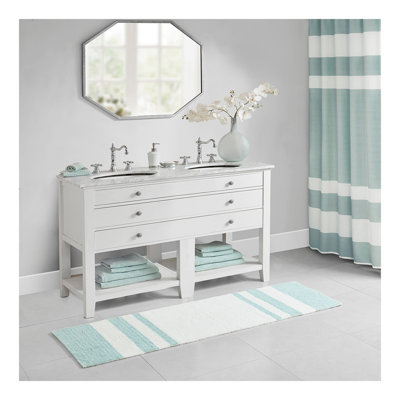 Tapis pour salle de bain réversible