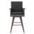 Washington Wicker Outdoor Stool with Cushion