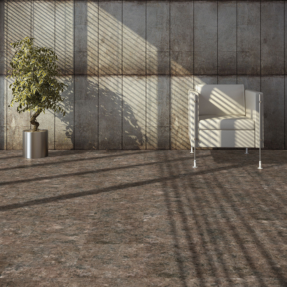 Stonecraft 5mm Thick 20'' W x 20'' L Vinyl Perfection Floor Tile