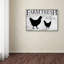 « farm fraîche », publicité rétro sur toile tendue-22676760