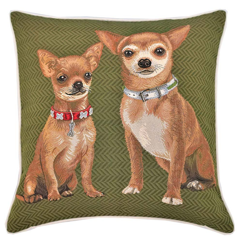 Housse de coussin 18 po, Olive