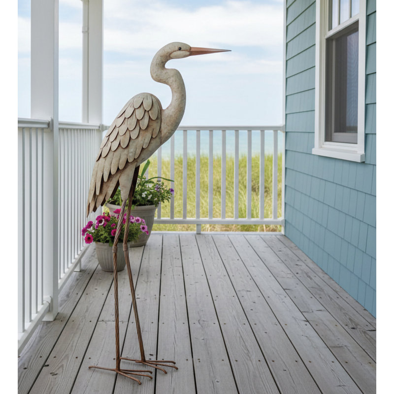 Statue de jardin 34 po, Gris
