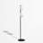 2-Light Starlight Black Contemporary Geometric Floor Lamp