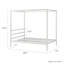 Ainsworth Canopy Bed-289424424-289424423
