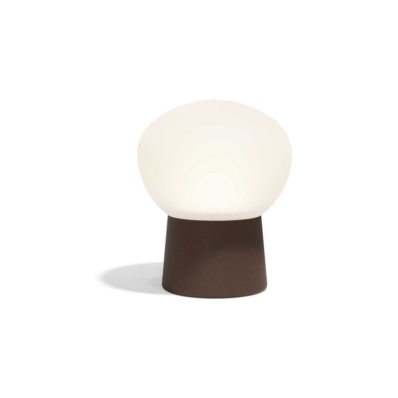 Luna Lamp 24"x24" LED Cable, 29.5" H x 24" W x 24" D, Brown