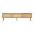 Versatile Modern Farmhouse TV Stand with Solid Wood Legs and Abundant Storage, Perfect for Organizing and Displaying Entertainment Essentials.