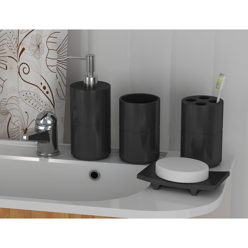 Ensemble d'accessoires de salle de bain 4 pièces Crigger