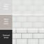 Brique Piscina 9 5/8 po X 19 1/2 po Carreau de porcelaine pour plancher et mur-103236845
