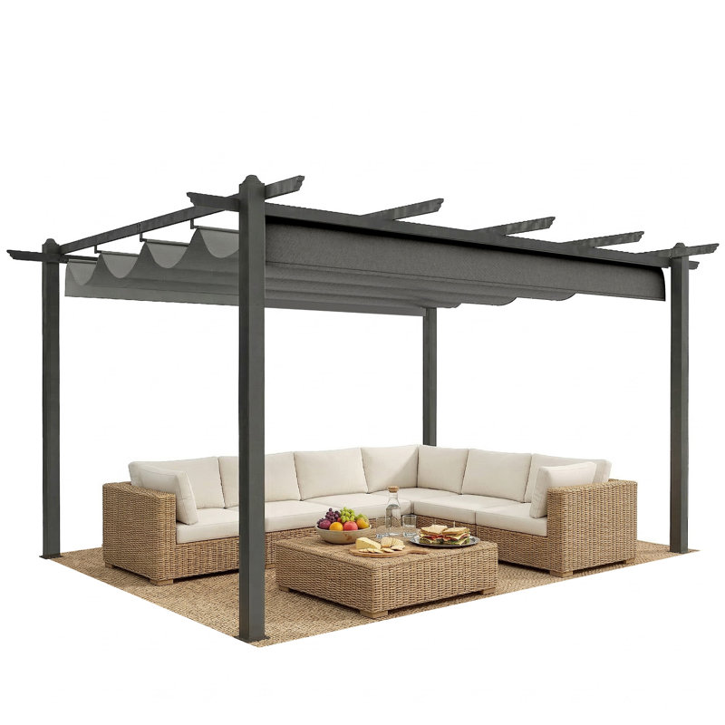 Britiney 4m x 3m Aluminum Pergola