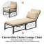 Chaise longue d'extérieur en métal-1246156059