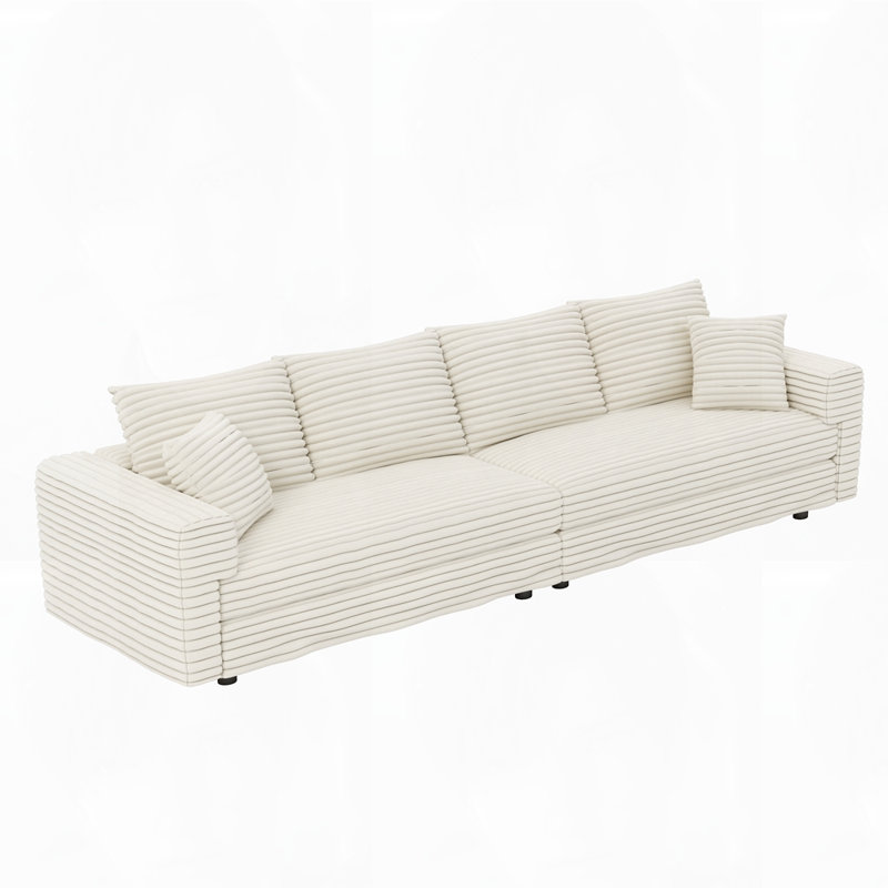 Canapé rembourré Modern, Beige