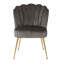 Chaise d'appoint rembourrée en velours Pippa-66203113-66203114