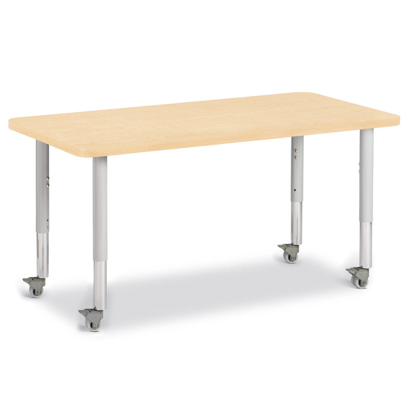 Tables d'activités Berries, Érable, Érable, H 31 po x L 48 po x l 30 po