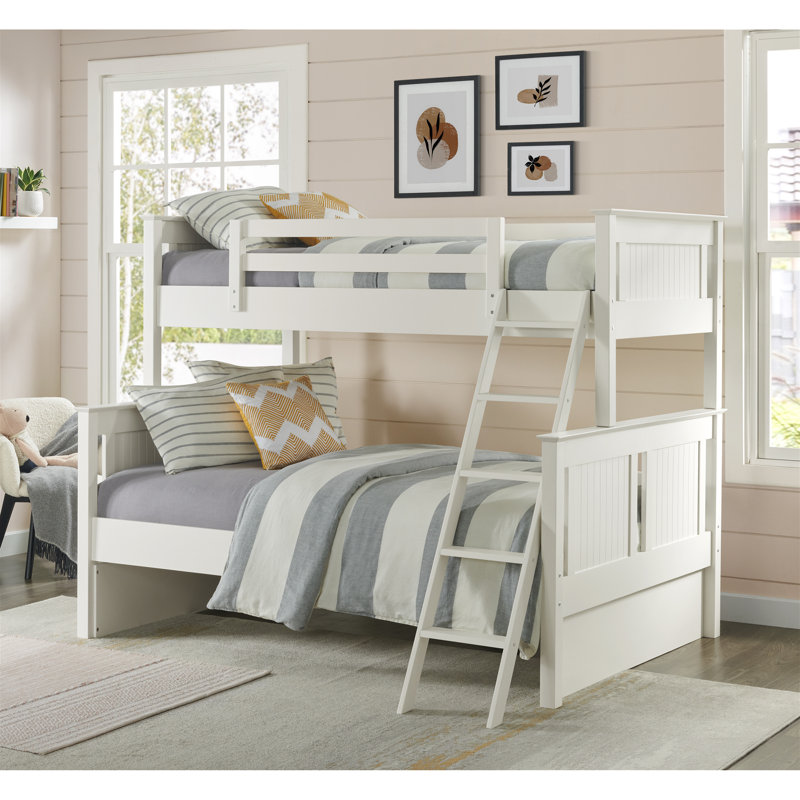 Edick Kids Twin Over Full Bunk Bed with Trundle
