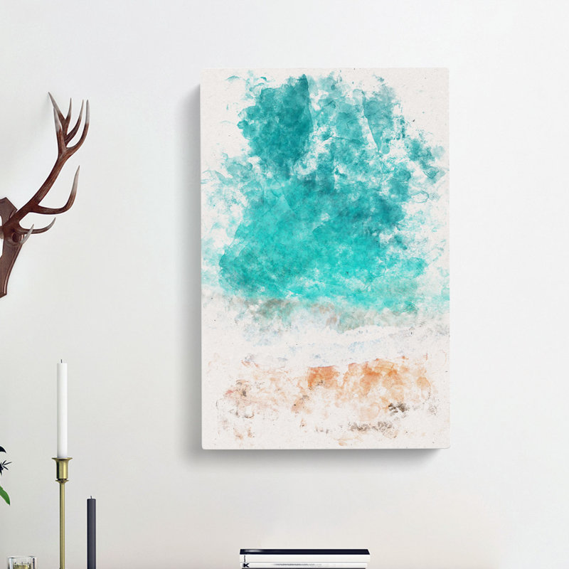 Sydney Australia Beach - Wrapped Canvas Painting, 91cm H x 60cm W x 3cm D