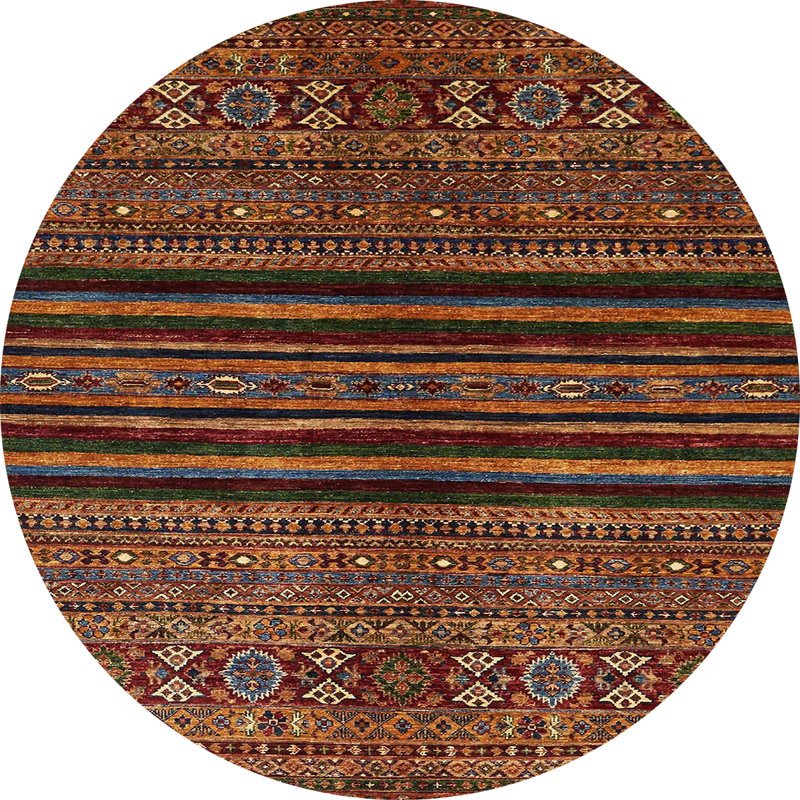 Tapis 20_Résumé moderne 601, Rond 4 pi
