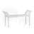 Elegant Retro Style Bench with Turned Legs-1560624088