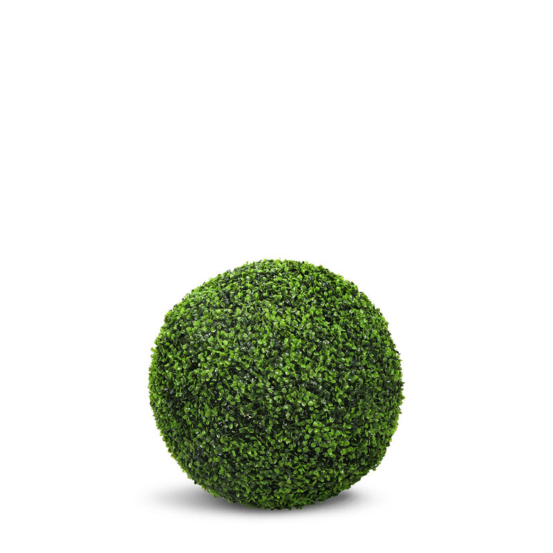 Topiaire buis rond artificiel boule, Rond 16 po