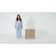 Karcen Sand Dune Nightstand with USB