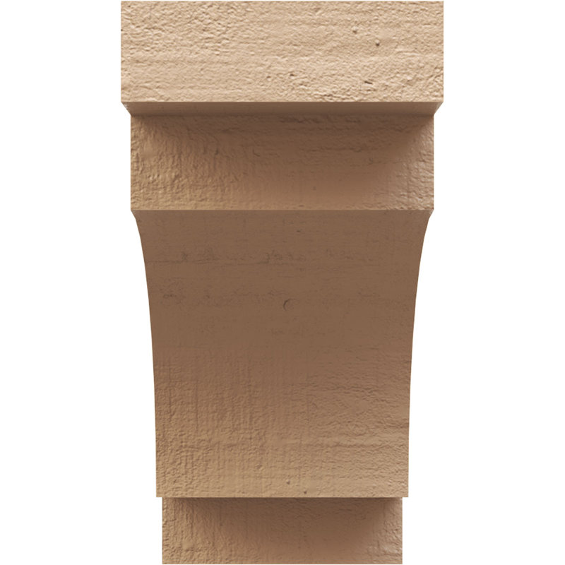 Bois de méditerranée TimberThane Ra partier, brun clair apprêté, H 4 po x l 16 po x P 2 po