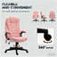 Fauteuil de bureau vibrant à haut dossier, fauteuil de bureau de direction chauffant, pour la maison et le bureau-1995970973