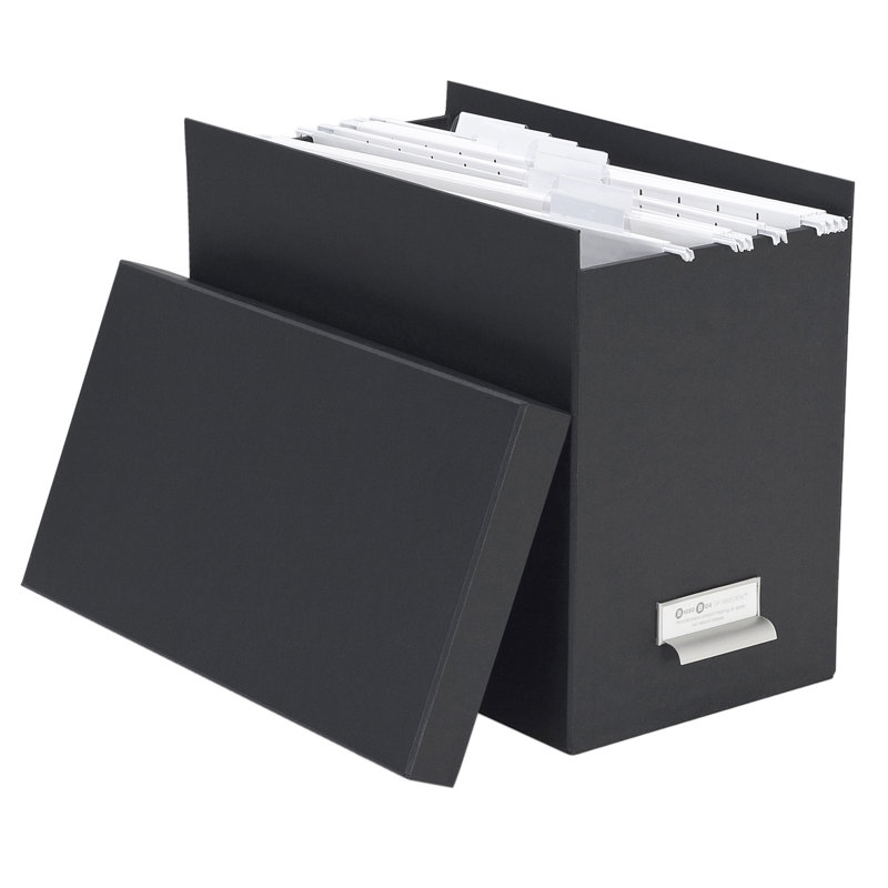 John File Box, Dark Grey