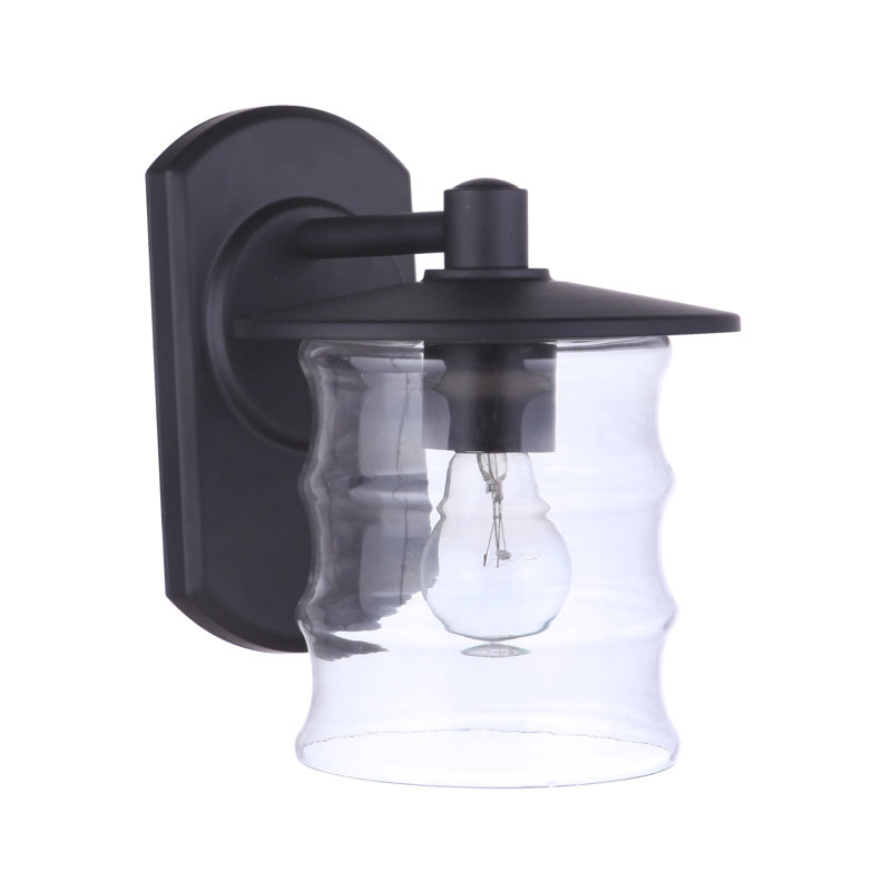 Ammadas Wall Light, Midnight, 10" H x 7.5" W x 9" D