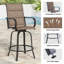 Ensemble de 2 tabourets de bar pivotants