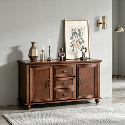 47.3" Mid Century Modern Sideboard Buffet Cabinet with Storage