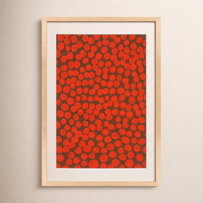 Navi "Salsa on Brown" Painting