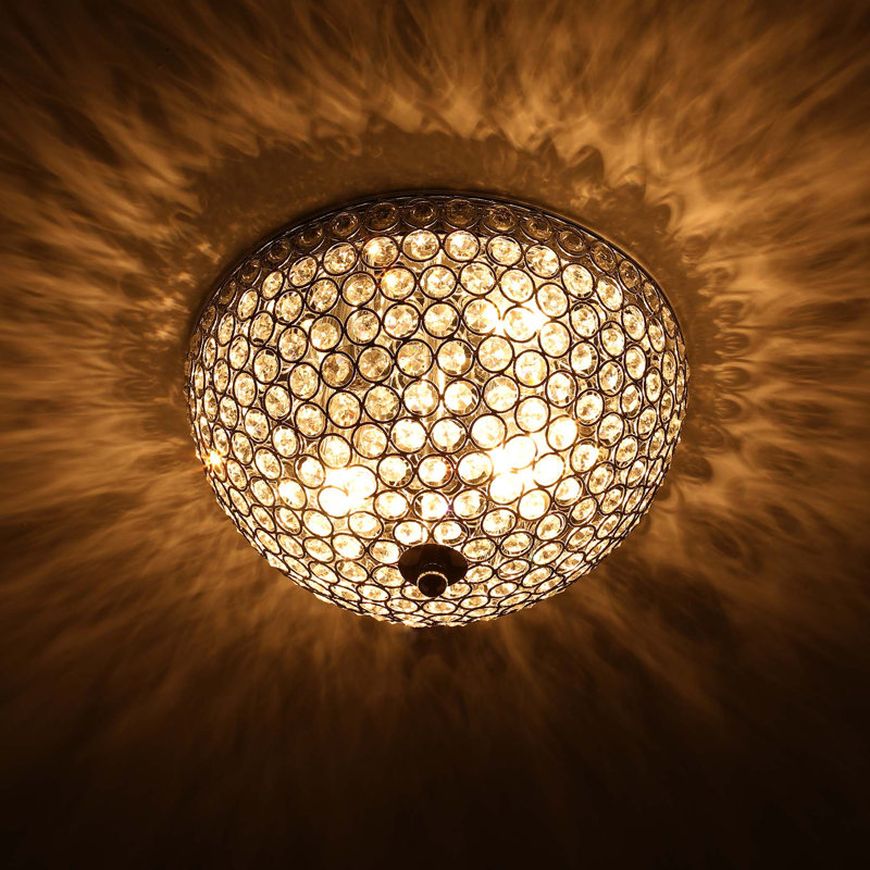 Plafonnier encastré pour cuves 12" unique 2 lumières Ruppe