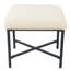 Repose-pieds Zac, 19 po, noir
