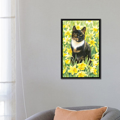 «Motley in Wild Daffodils», impression sur toile