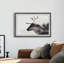 Mountain Deer 1 Piece Single Picture Frame Wall Art-866304973