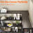 6-Shelf Corner Bookshelf, Vintage Industrial Corner Bookshelf With Storage Cabinet, Vintage Bookshelves For Living Room Home Office, Etagere Bookcase, Large Book Shelf With Metal Frame (42.51"D X 42.51"W X 70.86"H)-1084339634