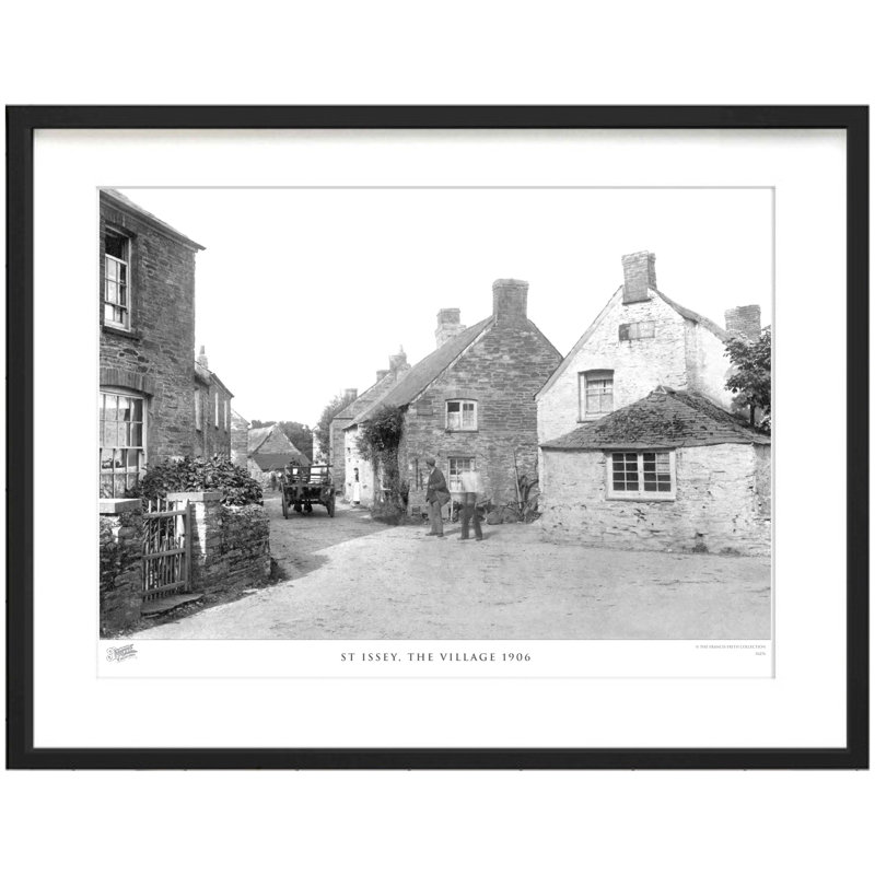 St Issey, The Village 1906 by Francis Frith - Single Picture Frame Print, 28cm H x 36cm W x 2.3cm D