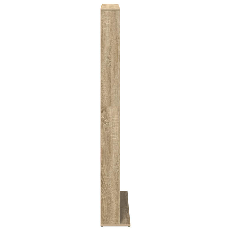 175 cm H Media Shelves, Sonoma Oak