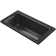 Archer Drop-In Bath with Bask Heated Surface and Reversible Drain