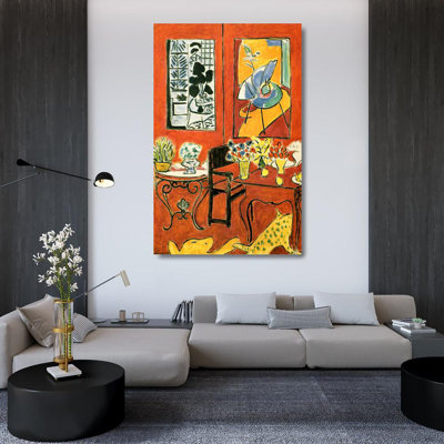 Large Red Interior, 1948