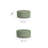 Greenlee Round Cockail Ottoman Pouf-123348222