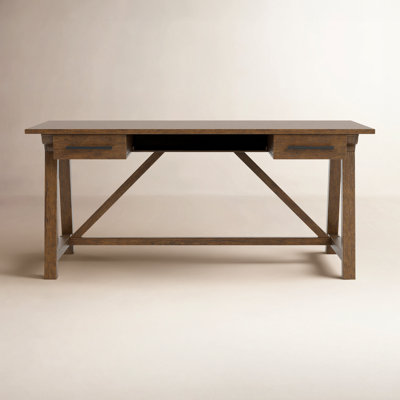 Billie 68" Oak Writing Desk