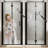 Bi-Fold Frameless Shower Doors In Chrome With Clear Glass-121700023